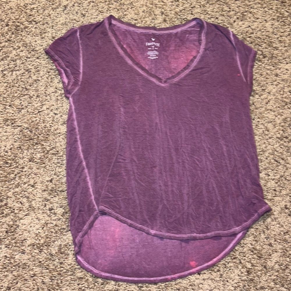 Aerie destroyed tshirt size medium